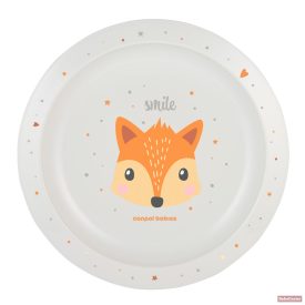 Canpol babies Műanyag tányér CUTE ANIMALS róka