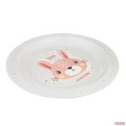 Canpol babies Műanyag tányér CUTE ANIMALS nyuszi