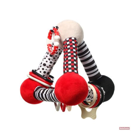 BabyOno játék plüss piramis készségfejlesztő C:MORE