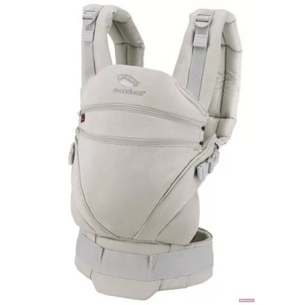 Manduca XT biopamut csatos prémium babahordozó - Monochrome Cloud