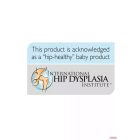 Manduca XT biopamut csatos prémium babahordozó - Monochrome Obsidian