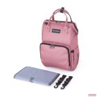 PETITE&MARS Pelenkázó táska hátizsák babakocsihoz Jack - Dusty Rose