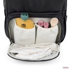 PETITE&MARS Pelenkázó táska bőr hátizsák babakocsihoz Jasper Camel Beige