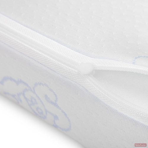 Sensillo párna reflux ellen ék alakú babakocsiba 30x38cm - fehér