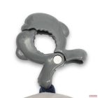 Baby Mix plüss zenélős-akasztós Maci - kék