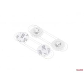   Baby Bruin többfunkciós biztonsági zár, 4 colos - átlátszó