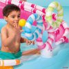 Intex Candy Fun felfújható vízi játszóközpont – gyermekmedence csúszdával