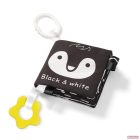 BabyOno puha textil könyv BLACK AND WHITE /fekete-fehér/
