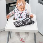 BabyOno puha textil könyv BLACK AND WHITE /fekete-fehér/