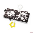 BabyOno puha textil könyv BLACK AND WHITE /fekete-fehér/