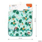 BABYONO Hosszú ujjú előke Toukans, 35 x 52cm, 6h+