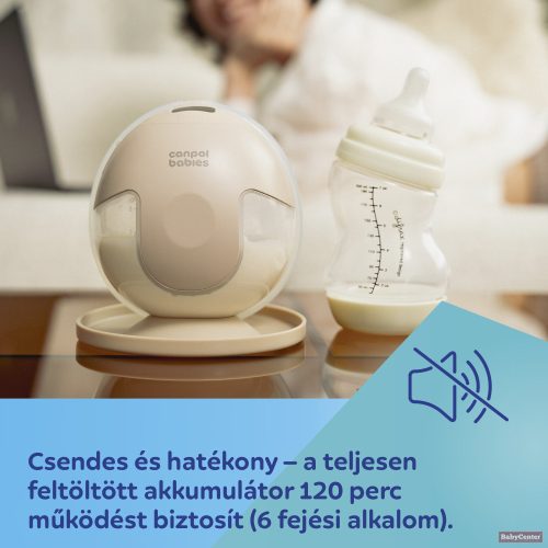 Canpol babies SmartSense dupla hordható kéz nélküli elektromos mellszívó