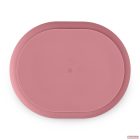 PETITE&MARS Take&Match Szilikon osztott tányér, ovális 6m+ Dusty Rose 