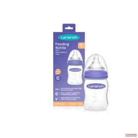   Lansinoh cumisüveg egyedülálló etetőcumival 160ml /0hó+/
