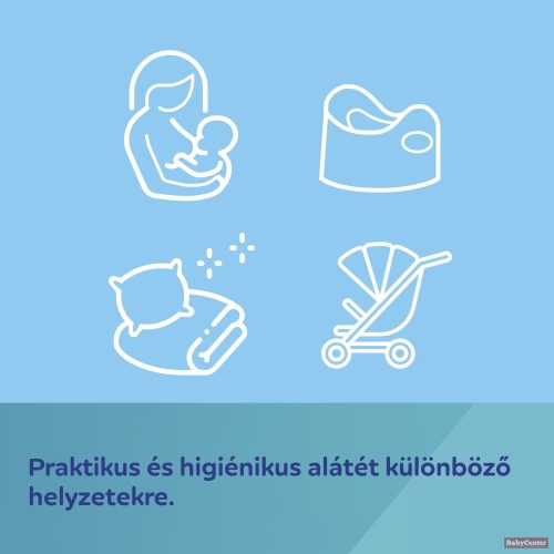 Canpol babies Multifunkciós (pelenkázó) alátét 60x60cm - 10db