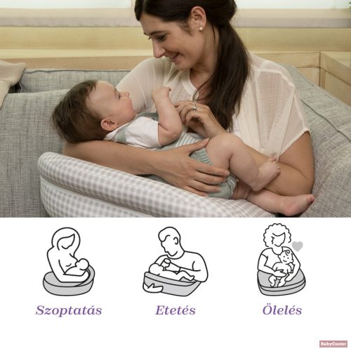 Chicco Boppy Deluxe szoptatós párna - formatartó töltettel