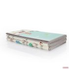 Zopa kétoldalas, összecsukható habszivacs játszószőnyeg (szegett szegéllyel) 200×150 cm - city