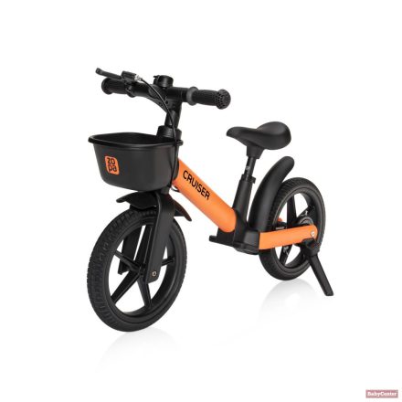 Zopa Cruiser futóbicikli fékkel,kitámasztóval,kosárkával - Orange Race