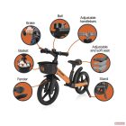 Zopa Cruiser futóbicikli fékkel,kitámasztóval,kosárkával - Orange Race