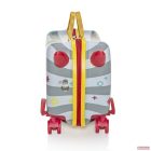 Zopa Gyerek gurulós bőrönd Pack&Ride - Sailor