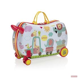 Zopa Gyerek gurulós bőrönd Pack&Ride - Safari