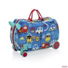 Zopa Gyerek gurulós bőrönd Pack&Ride - Traffic