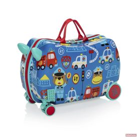 Zopa Gyerek gurulós bőrönd Pack&Ride - Traffic