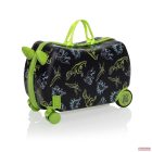 Zopa Gyerek gurulós bőrönd Pack&Ride - Dino