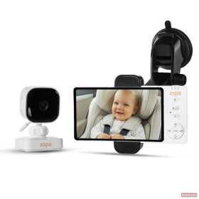   Zopa Digitális Videomonitor (kamerás bébiőr) Otthon és Autó 3 az 1-ben