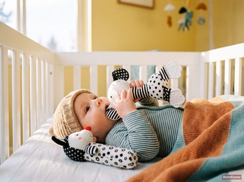 Zopa kontrasztos,szenzoros csörgő rágókával-elefáni