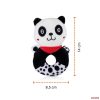 Zopa kontrasztos,szenzoros csörgő-panda