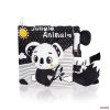 Zopa kontrasztos,szenzoros fejlesztő plüsskönyv-panda