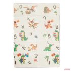 Zopa kétoldalas, összecsukható habszivacs játszószőnyeg (szegett szegéllyel) 180×120 cm - forest