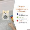 ZOPA Szilikon digitális szoba-és vízhőmérő éjjeli fény 3 az 1-ben – Dog