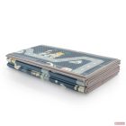 Zopa kétoldalas, összecsukható habszivacs játszószőnyeg (szegett szegéllyel) 200×150 cm - dino