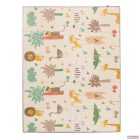 Zopa kétoldalas, összecsukható habszivacs játszószőnyeg (szegett szegéllyel) 200×150 cm - savana