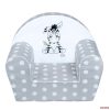 New Baby Gyermek fotel - Zebra szürke