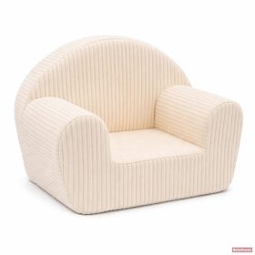 New Baby Gyermek fotel - kordbársony cream