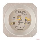 Canpol babies Ebéd szett BONJOUR PARIS 5db bézs