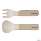 Canpol babies Ebéd szett BONJOUR PARIS 5db bézs