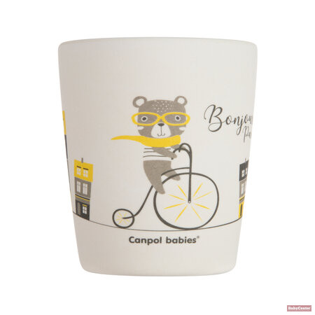 Canpol babies Ebéd szett BONJOUR PARIS 5db piros