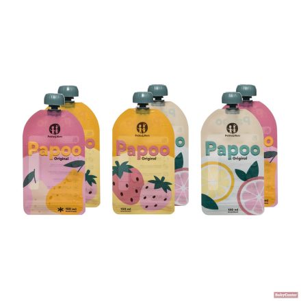 PETITE&MARS Papoo Original tasak bébiételekhez, 6db
