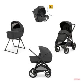  Inglesina Aptica XT Prémium 4in1 multifunkciós babakocsi | dönthető hordozóval | állvánnyal - Magnet Grey
