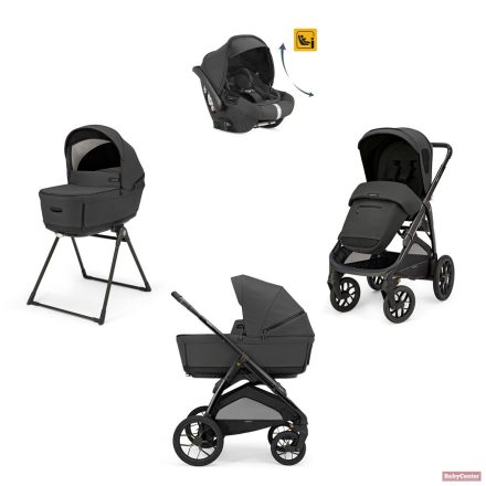 Inglesina Aptica XT Prémium 4in1 multifunkciós babakocsi | dönthető hordozóval | állvánnyal - Magnet Grey