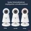 Angelcare kamerás 2 lapos légzésfigyelő és bébiőr