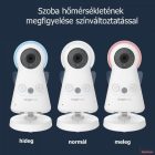 Angelcare kamerás 2 lapos légzésfigyelő és bébiőr