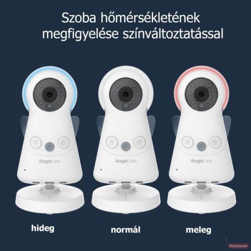 Angelcare kamerás 2 lapos légzésfigyelő és bébiőr