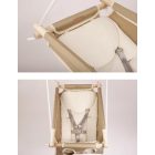 Adamo bézs hinta - 5pontos biztonsági övvel