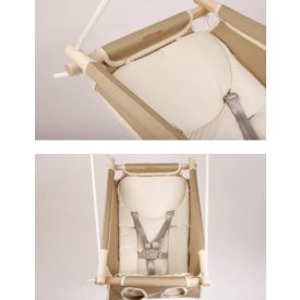 Adamo bézs hinta - 5pontos biztonsági övvel