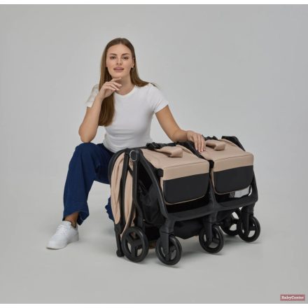 Adamex ALTO iker sportbabakocsi automata összezárással - beige